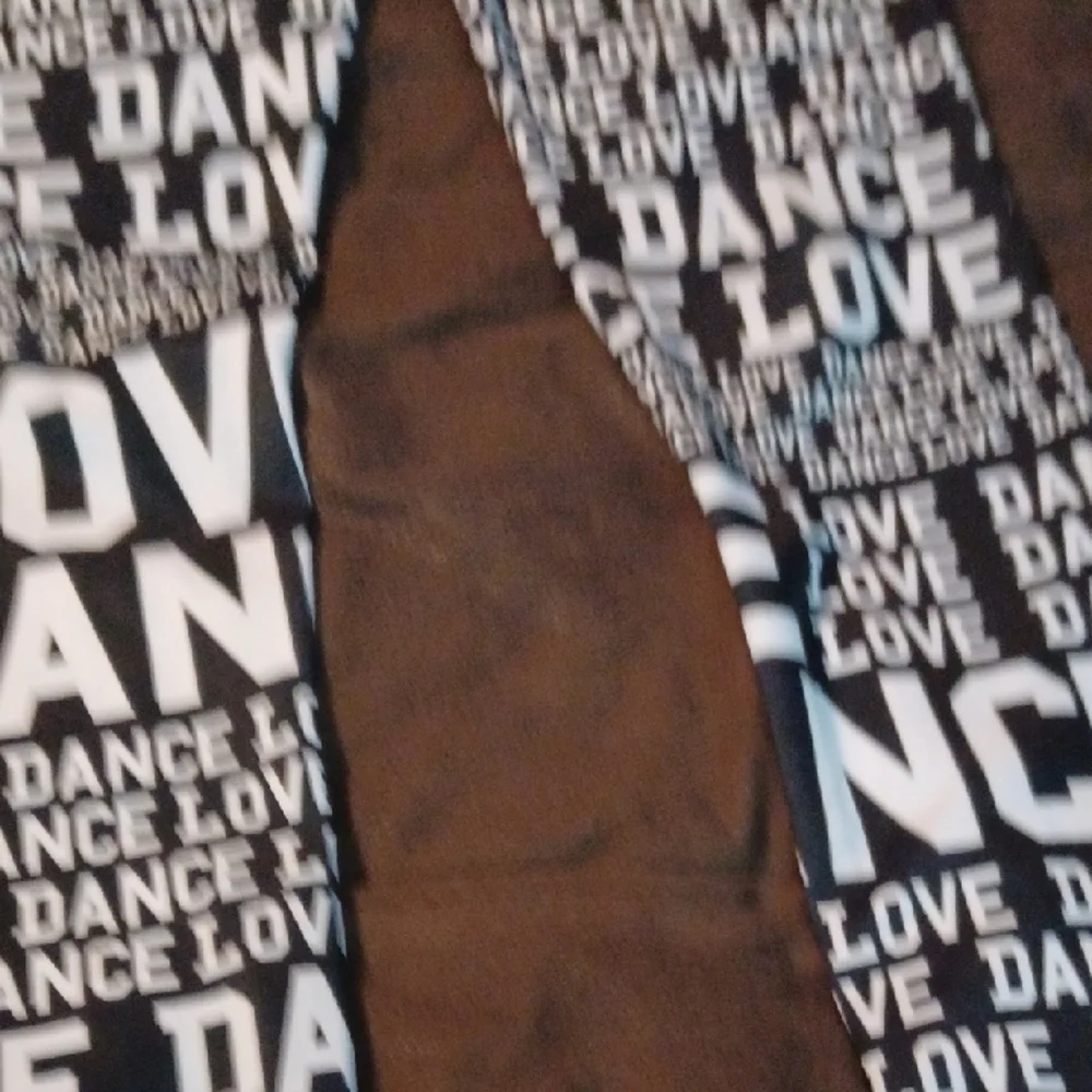 Black and White NWOT  Love Dance Leggings and Shorts Set